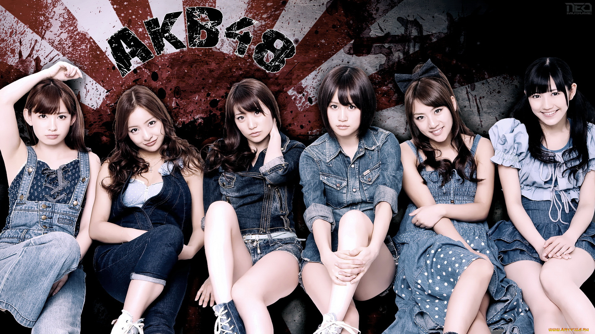 Follow girls. Корейская группа akb48. Японская группа девушек akb48. J Pop группы женские. Akb48 обои.